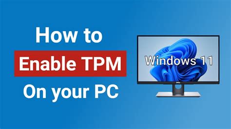 How To Enable Tpm From Bios For Windows 11 Amd And Intel Youtube