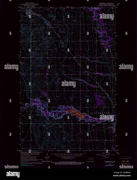 Map Of Edinburg North Dakota Hi Res Stock Photography And Images Alamy