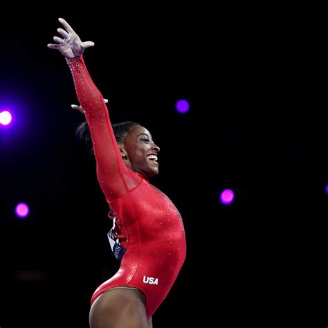 Simone Biles Ties Vitaly Scherbos Record For Most World Gymnastics Medals At 23 Bleacher