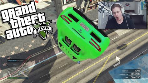 Insane Loop Gta Race Grand Theft Auto 5 Funny Moments Youtube