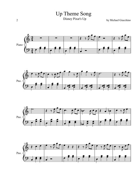 Beginner violin sheet music for amazing grace. Disney/Pixar's Up End Credit Scene - Free Sheet Music | Piano sheet music, Piano music, Piano sheet