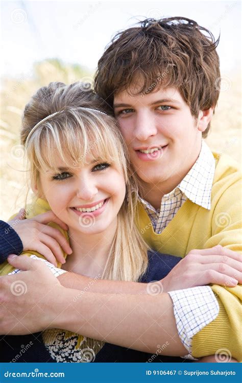 Young Caucasian Couple In Love Stock Image Image Of Caucasian Cute