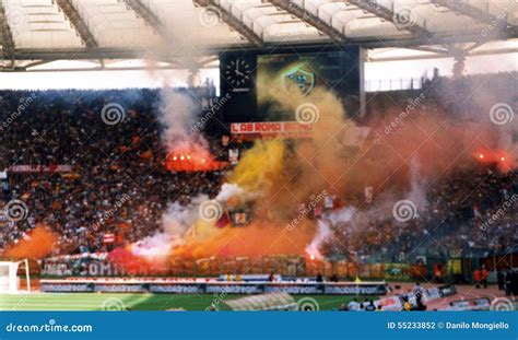 Ultras Roma Editorial Photography Image Of Rome Fans 55233852