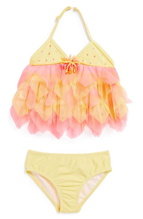Kate Mack Ruffle Two Piece Swimsuit Toddler Girls Nordstrom