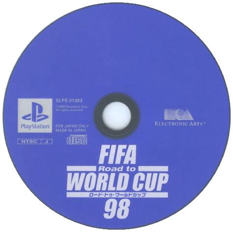 Fifa Road To World Cup 98 World Cup E No Michi Psx Cover