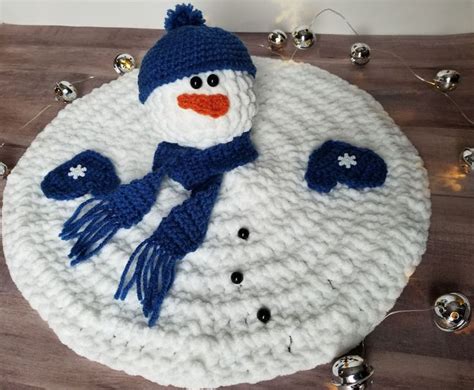 melted snowman highland hickory designs free crochet pattern holiday crochet christmas