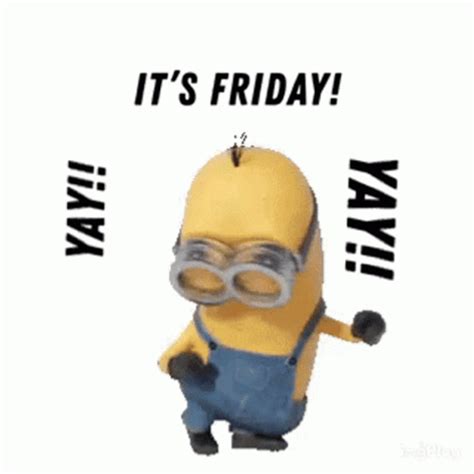 Kevin The Minion Dancing Yay Its Friday Meme Gif Gifdb Com My Xxx Hot