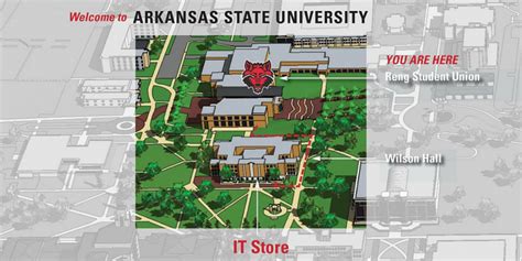 University Of Arkansas Campus Map World Map