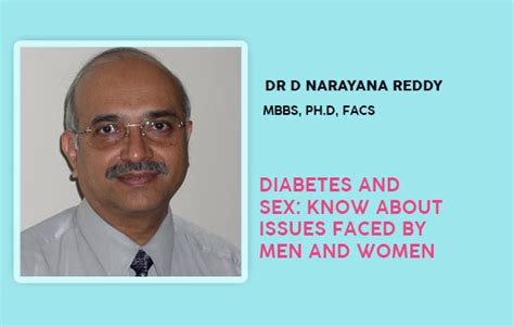 Diabetes And Sex Know About Issues Faced By Men And Women