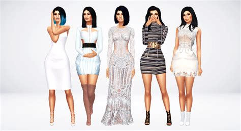 Sims 4 Cc Kylie Jenner Sims 4 Mini Dress