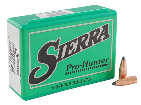 Sierra Pro Hunter Bullets 270 Cal 277 Diameter 110 Grain Spitzer Box