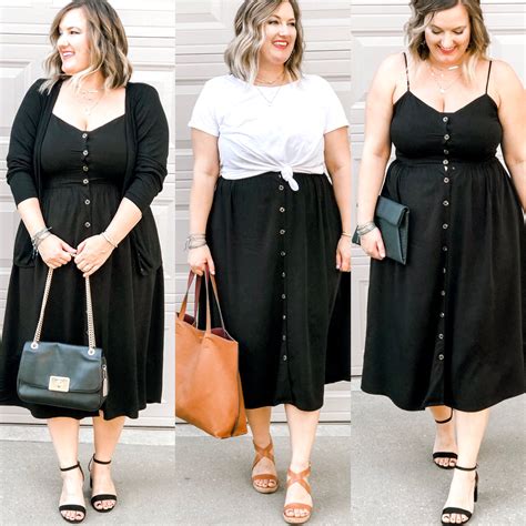 3 ways to style a lbd this summer in 2020 curvy girl outfits plus size fashion for women