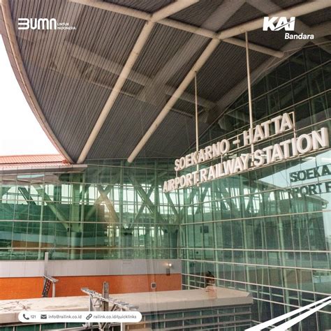 Stasiun Kai Bandara Soekarno Hatta Memiliki Jalur Kereta Api Dan Gedung Stasiu