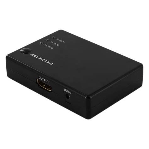 Kebidu 3 in 1 out port hdmi switch switcher hdmi splitter for ps3 360 xbox hdtv dvd. 3 Port 4K HDMI Switch with MHL 2.0 & Remote | TR-HD8145 ...