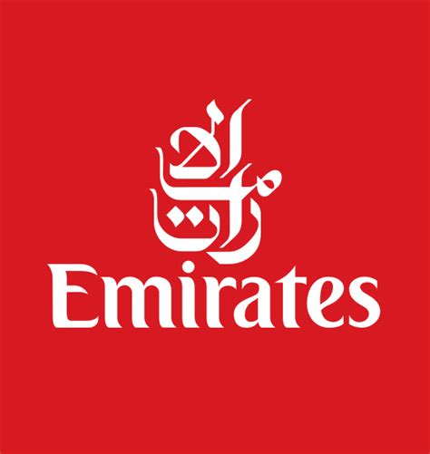 The emirates logo comprises of the company's name which is written in sacred calligraphic lettering in traditional arabic language. File:Emirates logo.svg - Wikipedia