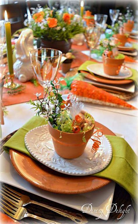 70 easter dinner recipes & food ideas easter menu; Top 47 Lovely and Easy-to-Make Easter Tablescapes ...
