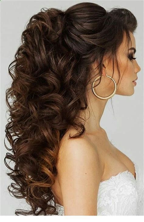 22 Long Curly Wedding Hairstyles Hairstyle Catalog