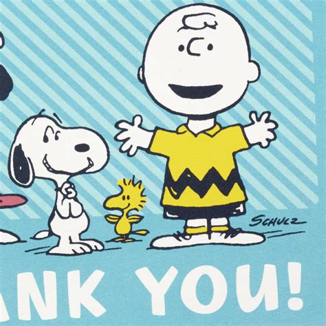 Peanuts Charlie Brown Lucy And Snoopy Boxed Blank Thank You Notes