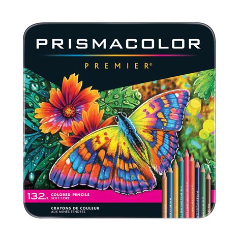 Prismacolor Premier Thick Core Colored Pencil Set 132 Colors Walmart