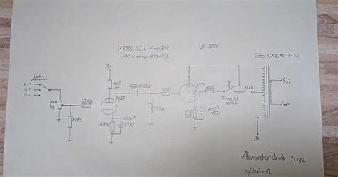 Kt88 Set Amplifier Schematic And Wiring Ualexbr12 Album On Imgur
