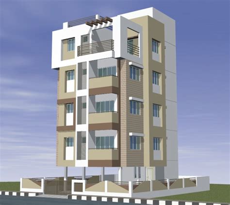 Residential Projects Concrete Frame Structures Flats Development