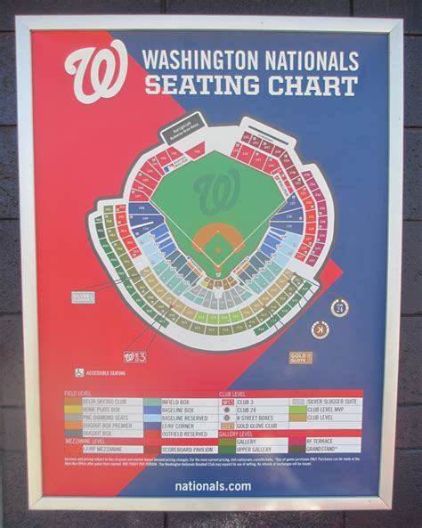 Nats Park Seating Chart With Seat Numbers Cabinets Matttroy