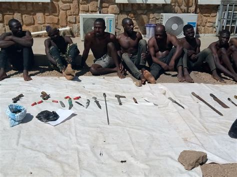 Army Arrests 33 Suspected Cultists Armed Robbers In Plateau See