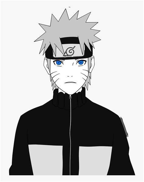 Naruto Png Hd Background Naruto Black And White Transparent Png