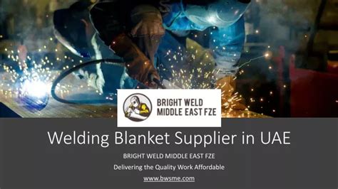 ppt welding blanket supplier in uae powerpoint presentation free download id 11860848