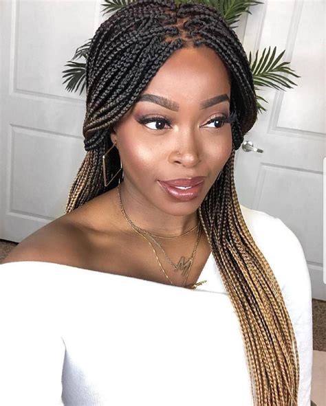 Box Braided Wig Handmade On Full Lace Frontal Human Hairbraided Wigs