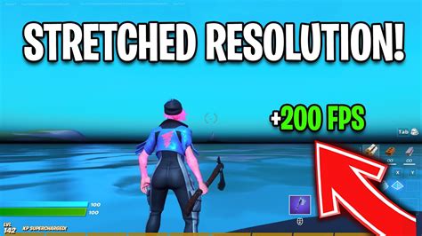 New Best Stretched Resolution To Use In Fortnite Season 7 Fps Boost