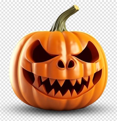 Premium Psd Halloween Pumpkin Element