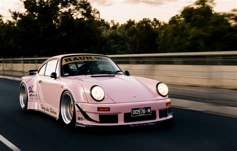 Wallpaper Pink Porsche Porsche 911 Wide Body Rwb 930 Images For