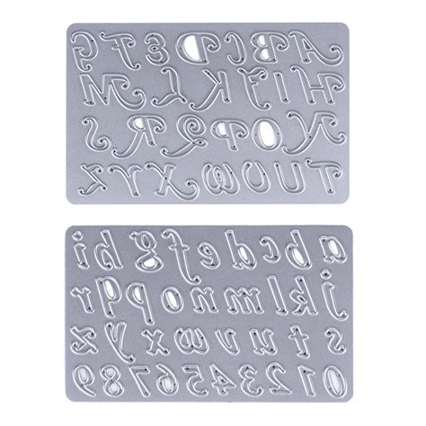 Alphabet Sets Metal Cutting Dies Stencils For Diy Scrapbookingphoto