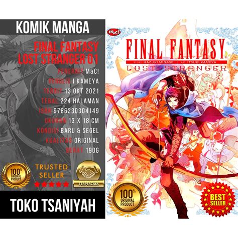 Jual Komik Final Fantasy Lost Stranger Hazuki Minase Itsuki Kameya