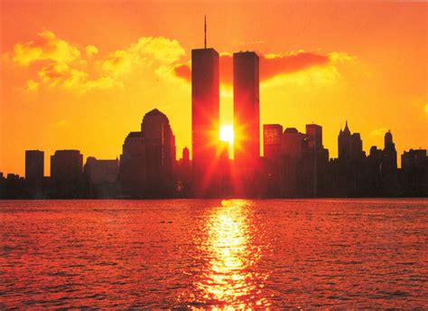 Twin Tower Sunset A Memory By Ronnie Michelle Sep 2020 Medium