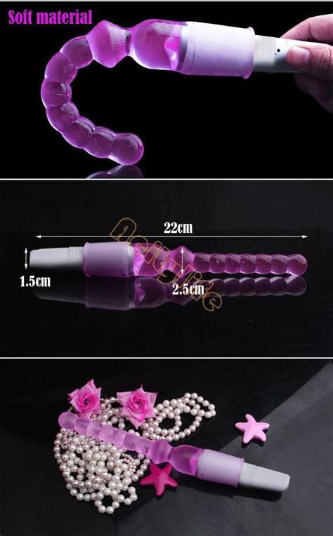 Jelly Anal Beads Type Butt Plugs Vibrator Anal Sex Toys Adult Products B2 Sv002631 Best
