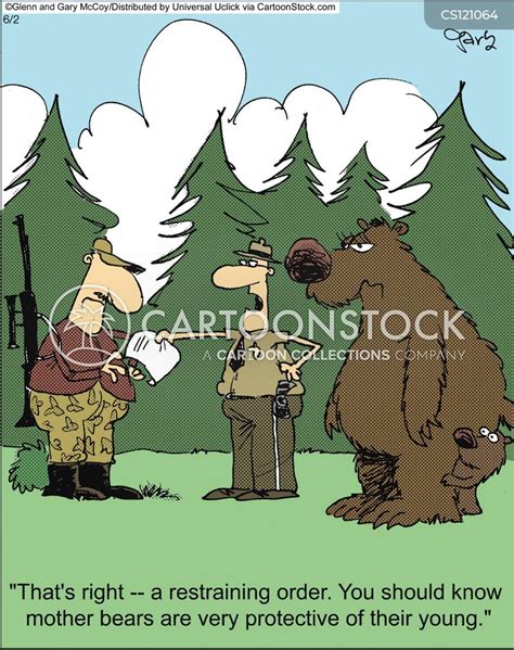 Bear Hunter Cartoons And Comics Funny Pictures From Cartoonstock