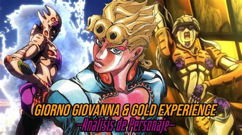 Giorno Giovanna And Gold Experience Relación Stand Usuario Análisis Youtube