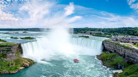 Wallpaper Niagara Falls Waterfall New York Usa 6k Travel Wallpaper