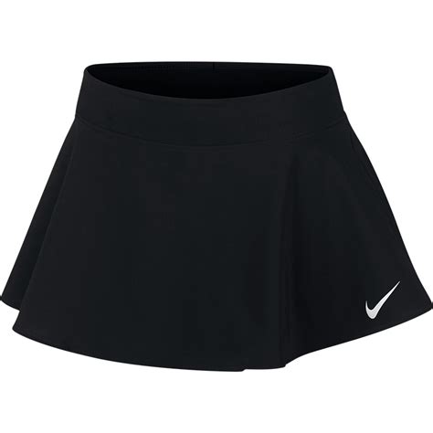 Nike Court Pure Girls Tennis Skirt Blackwhite