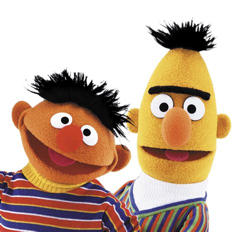 Sesame Street Bert And Ernie Heads Png Icons In Sesame Street Svg