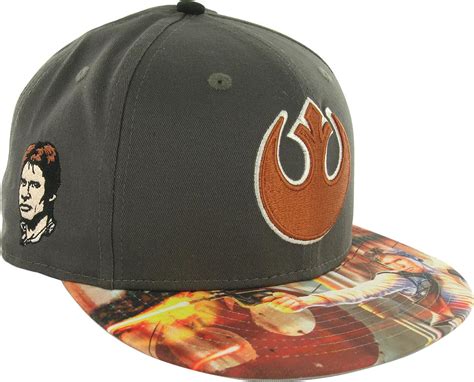 Star Wars Rebel Han Solo Visor Snapback Hat