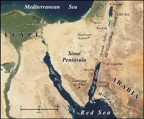 Bible Maps The Exodus From Egypt Bc Sexiz Pix