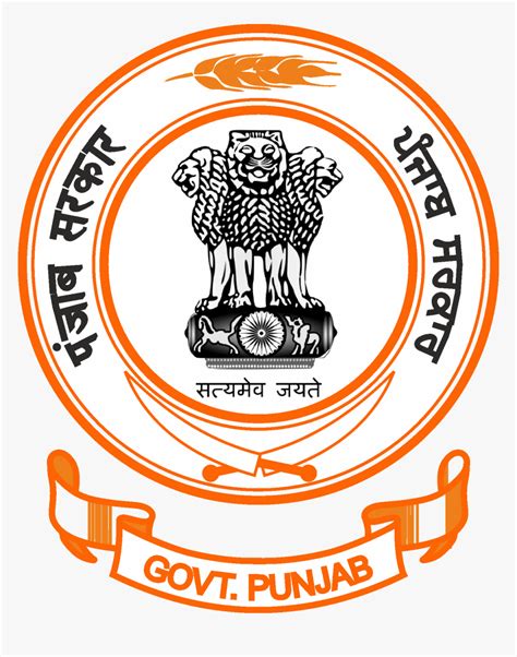Govt Of Punjab India Logo Hd Png Download Kindpng