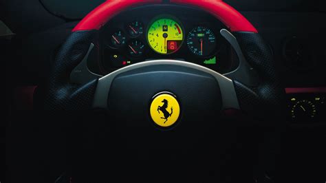 Download Ferrari Steering Wheel Hd Wallpaper For 4k 3840 X 2160