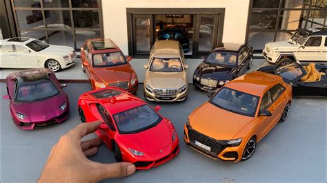 Mini Luxury Diecast Model Cars Collection With Luxury Dealership