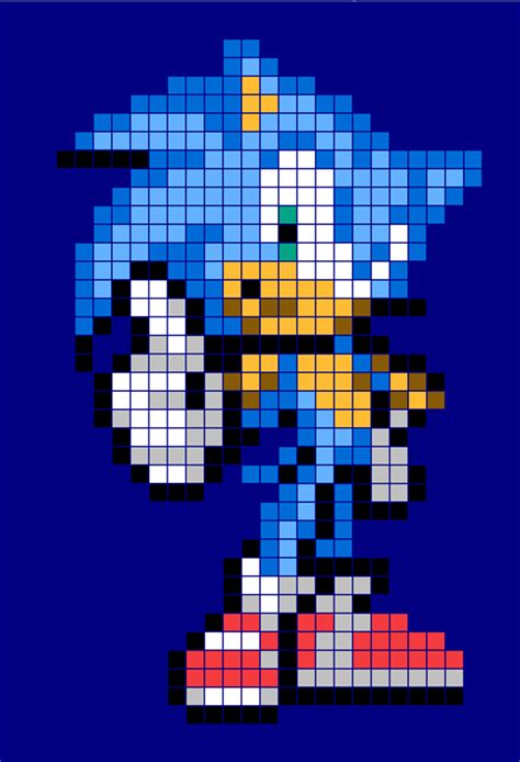 Click Images to Large View Pixel Sonic By Zeypher C On Deviantart.