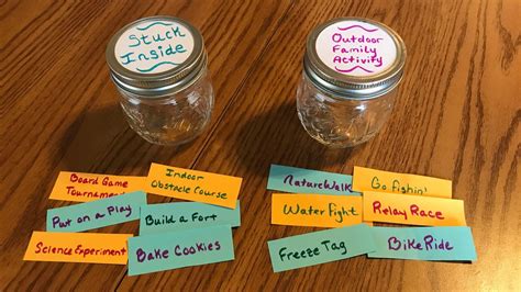 Create Boredom Jars With Your Kid