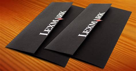 lexmark pocket folder design  mailing envelope